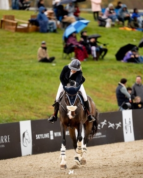 Jess Mendoza takes second place in the MLSJ Highlands Cup Grand Prix in New York with Ascadina PP Z